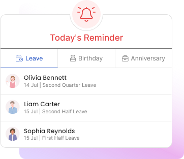 Today Reminders feature